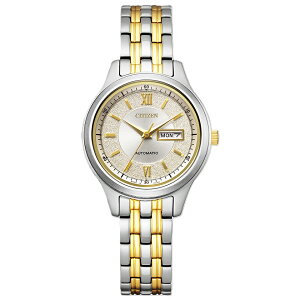 CITIZEN COLLECTION �V�`�Y���R���N�V���� PD7154-61P �V���o�[×�C�G���[�S�[���h �@�B�� �V�[�X���[�o�b�N �f�C���f�C�g Mechanical