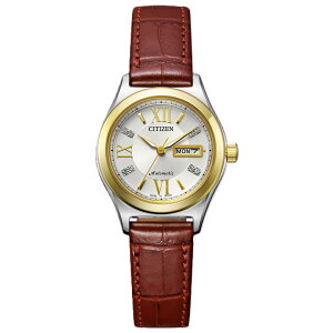 CITIZEN COLLECTION �V�`�Y���R���N�V���� PD7166-03A �C�G���[�S�[���h�x�[�� ���b�h���v �@�B�� �V�[�X���[�o�b�N �f�C&�f�C�g Mechanical