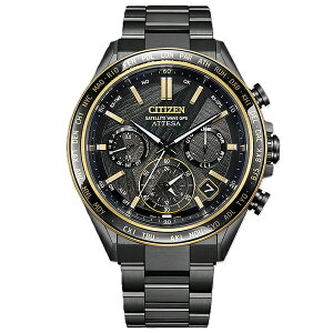 CITIZEN �V�`�Y�� ATTESA �A�e�b�T LIGHT in BLACK �N���m�O���t �u���b�N ���[���h�^�C�� �f�C&�f�C�g�\�� ����R���N�V���� CC4078-51E �����Y �r���v �������K�i ��������