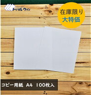 【ポイント20倍！9/4 20:00~9/11 01:59】【国産・高品質】コピー用紙 A4 100枚入 ファインPPC コピー用紙…