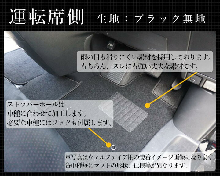 楽天市場】カーマット トヨタ シエンタ NCP81G（2WDのみ 