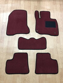 カーマット 三菱 アイ　HA1W　専用 新品 フロアマット ブラック/グレー/ベージュ/レッド/ワイン 黒/灰/赤/無地 パーツ 国内産 車 汚れ防止 内装 [送料無料] カバー