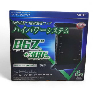 NEC ����LAN WiFi ���[�^�[ Aterm PA-WG1200HS4 �iWi-Fi5/11ac�Ή��j