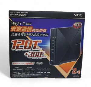 NEC ����LAN WiFi ���[�^�[ Aterm PA-WX1500HP Wi-Fi 6(ax)/ac/n/a/g/b �ڈ��F�`4LDK/3�K��