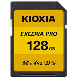 KIOXIA EXCERIA PRO SDXC UHS-II J[h 128G KSDXU-A128G