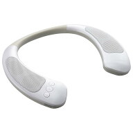 オーム電機 AudioComm Bluetoothワイヤレスネックスピーカー ワイヤレススピーカー Bluetooth ASP-W1000N-W