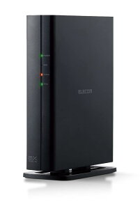 �G���R�� ����LAN WiFi ���[�^�[ Wi-Fi6 AX1500 1201+300Mbps IPv6(IPoE)�Ή� WRC-X1500GS-B