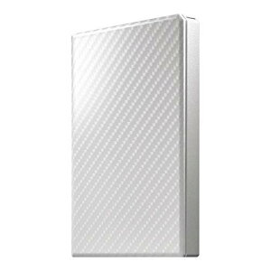 I-O DATA USB 3.1 Gen 1�Ή��|�[�^�u���n�[�h�f�B�X�N�u�����J�N�����v�Z���~�b�N�z���C�g 2TB HDPT-UTS2W