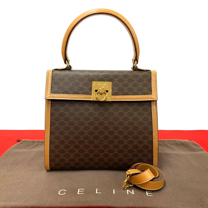 楽天市場】【ポイント2倍】未使用保管品 CELINE セリーヌ マカダム  