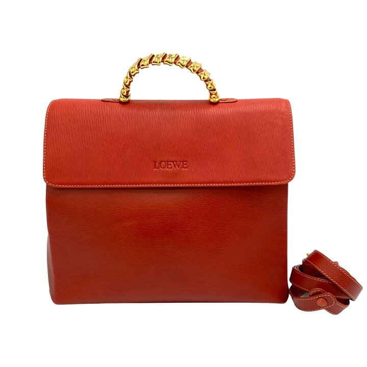 楽天市場】【ポイント2倍】極 美品 保存袋付き LOEWE ロエベ ロゴ  