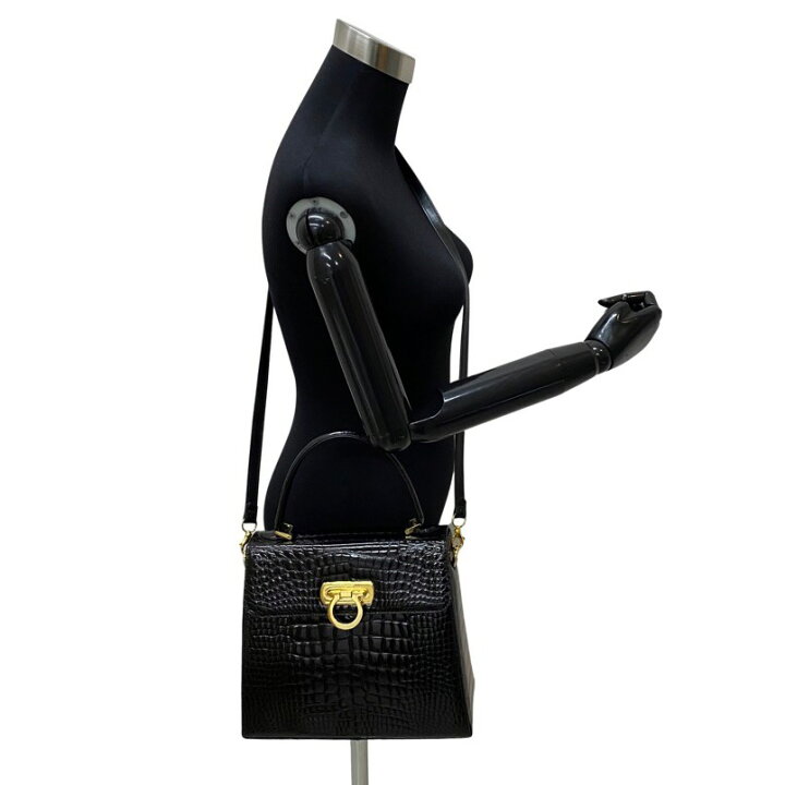 楽天市場】【ポイント2倍】極 美品 Salvatore Ferragamo フェラガモ  