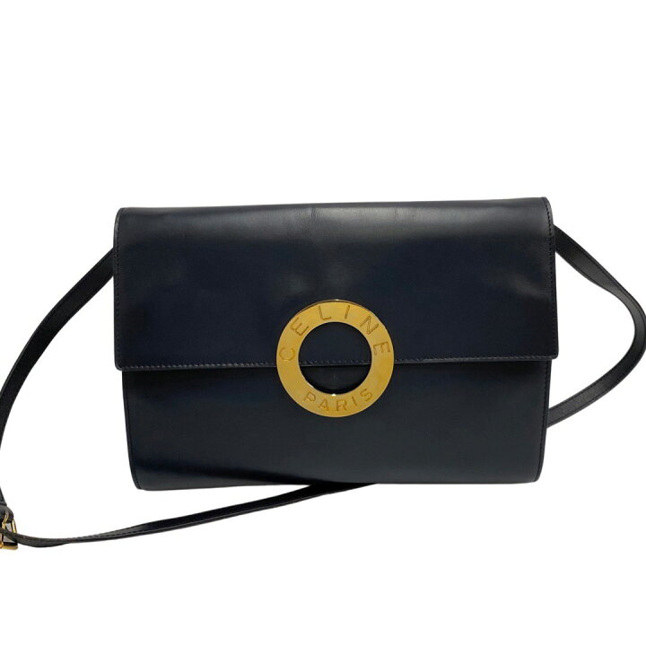 楽天市場】【ポイント2倍】極 美品 CELINE セリーヌ サークル ロゴ 