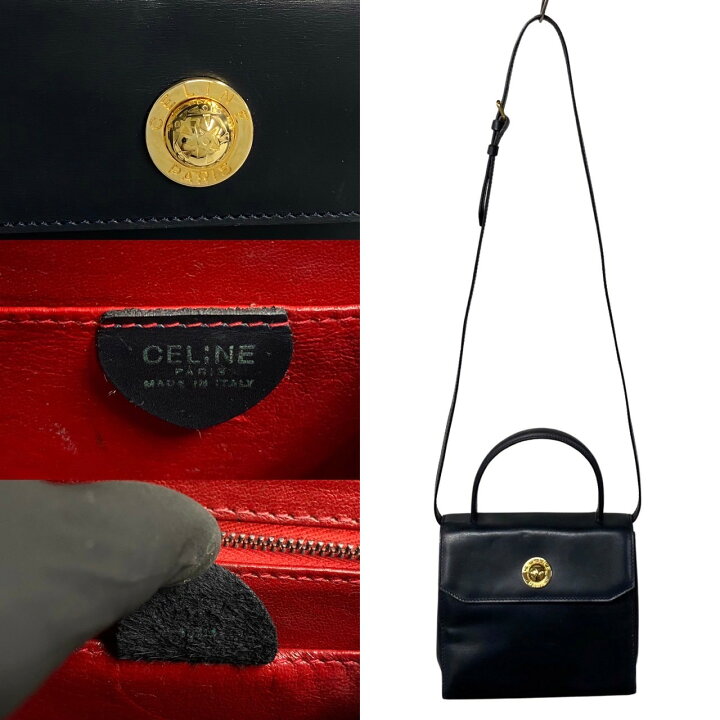 楽天市場】【ポイント2倍】極 美品 CELINE セリーヌ ヴィンテージ  