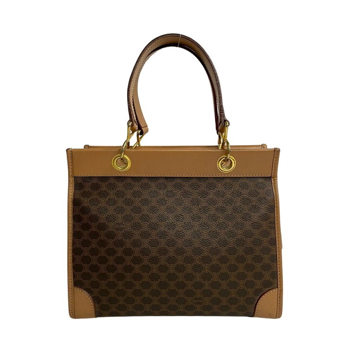 楽天市場】【ポイント2倍】極 美品 CELINE セリーヌ マカダム ブラゾン  