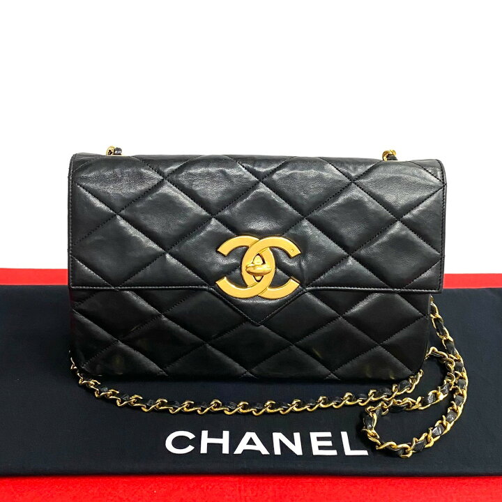 楽天市場】【ポイント2倍】極 美品 シール有 0番台 CHANEL シャネル  