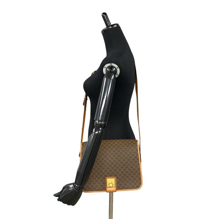 楽天市場】【ポイント2倍】極 美品 CELINE セリーヌ マカダム ブラゾン  