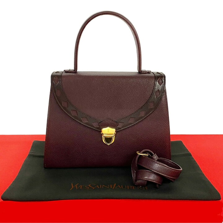 楽天市場】【ポイント2倍】極 美品 YVES SAINT LAURENT イヴ 