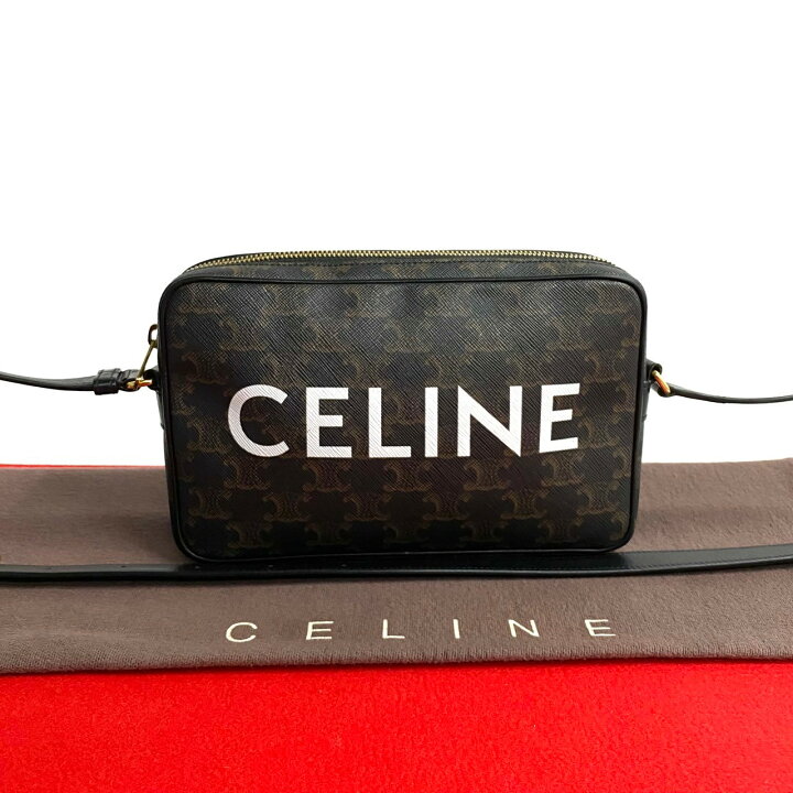 楽天市場】【ポイント2倍】極 美品 希少品 CELINE セリーヌ トリオンフ 