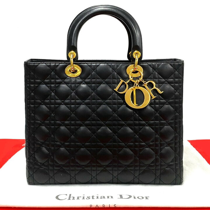 楽天市場】【ポイント2倍】極 美品 Christian Dior ディオール レディ 