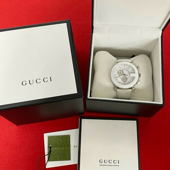 楽天市場】【ポイント2倍】稼働品 極 美品 希少品 箱付き GUCCI グッチ 
