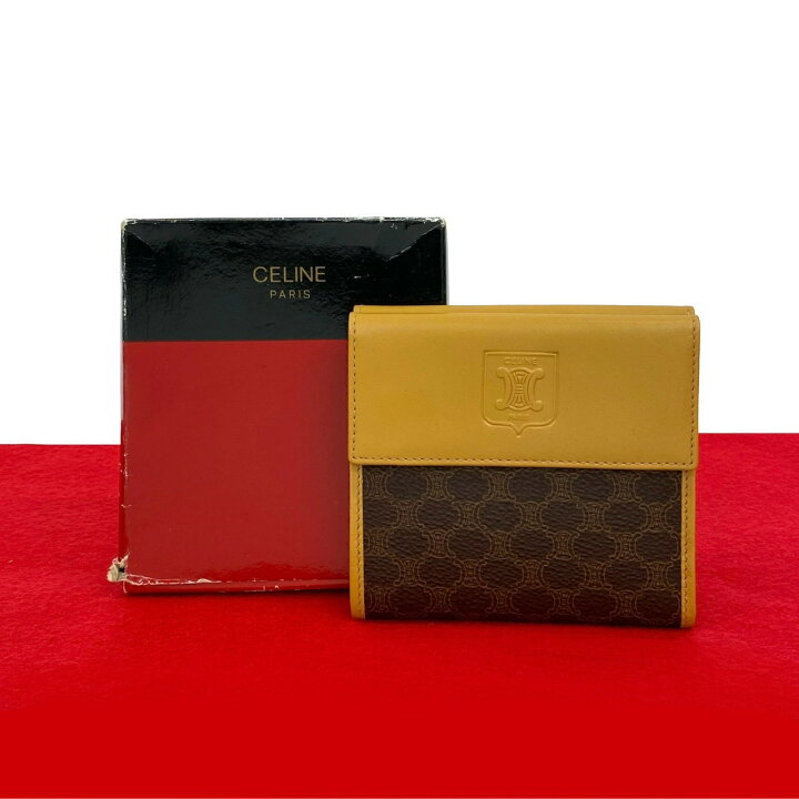 楽天市場】【ポイント2倍】極 美品 箱付 CELINE セリーヌ ヴィンテージ  