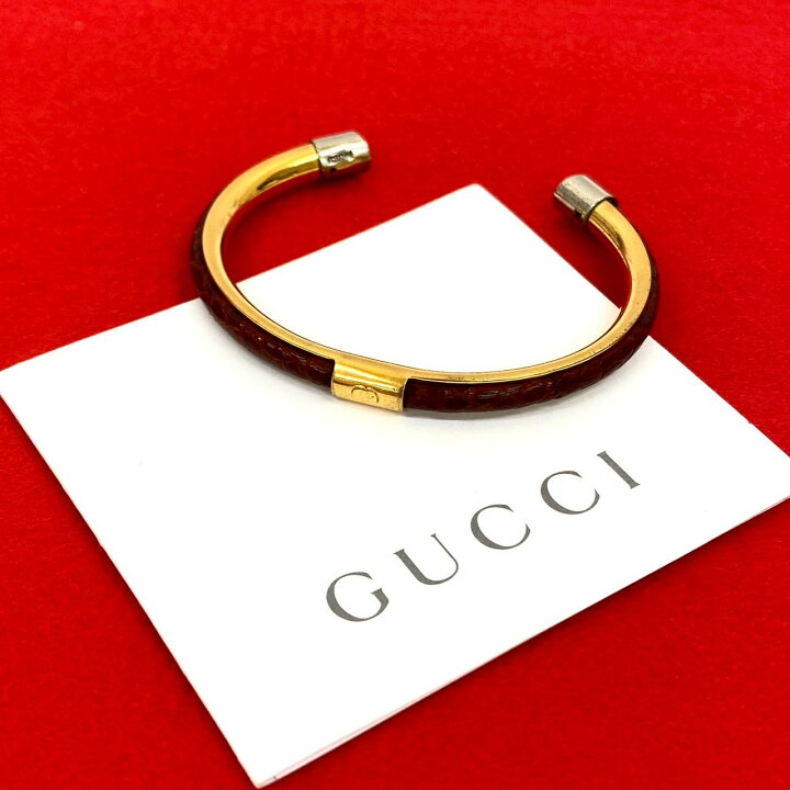楽天市場】【ポイント2倍】極 美品 GUCCI グッチ GG ロゴ レザー 本革 