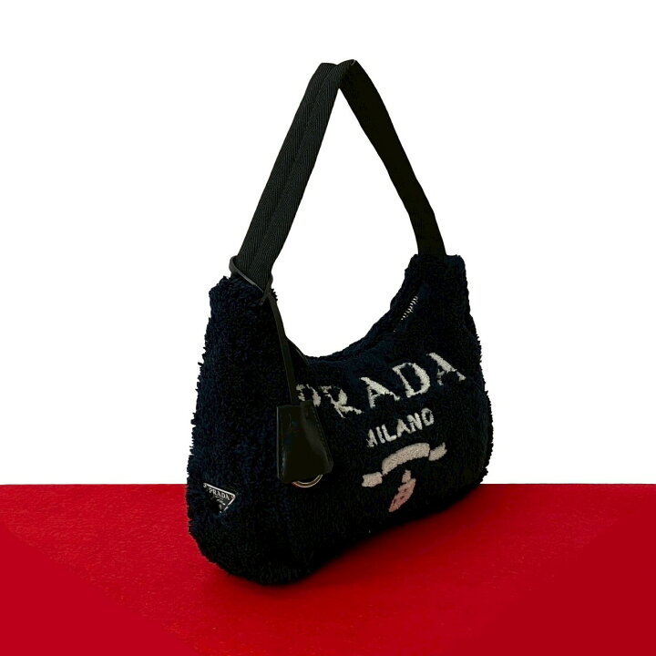 楽天市場】【ポイント2倍】極 美品 PRADA プラダ テリー ミニ Re 