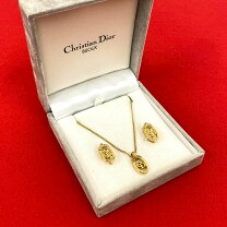 楽天市場】Christian Dior イヤリング（ネックレス・ペンダント 
