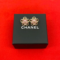 楽天市場】chanel ピアス フラワー ピンクの通販
