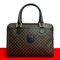 楽天市場】celine マカダム柄 ボストンバッグの通販