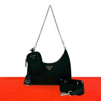 極美品 ギャラ付き PRADA ショルダーバッグ サコッシュ ナイロン 