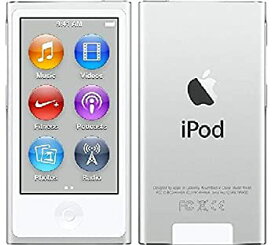 【中古】 ミュージックプレーヤー iPod Nano 第7世代 16GB シルバー プレーンホワイトボックス入り