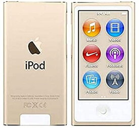 【中古】 Iplayer iPod Nano 第7世代 ゴールド 16GB ジェネリックアクセサリー付き 小売用パッケージではありません