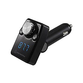 【中古】 audio technica オーディオテクニカ オーディオテクニカ AT-FMR3BT-BK BluetoothFMトランスミッター