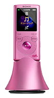 【中古】 SONY ウォークマン Eシリーズ メモリータイプ スピーカー付 4GB ピンク NW-E053K P