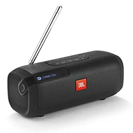 【中古】 JBL TUNER FM Bluetoothスピーカー ポータブル ラジオ ワイドFM対応 ブラック JBLTUNERFMBLKJN