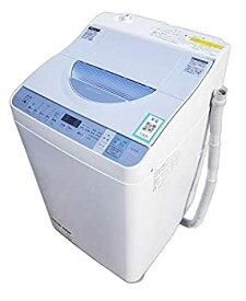【中古】 シャープ(SHARP) 洗濯乾燥機 上開き 洗濯5.5kg 乾燥3.5kg ES-TX550-A