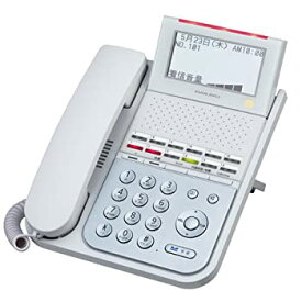 【中古】 NYC-12IF-SDW ナカヨ (NAKAYO) NYC-iF 12ボタン標準電話機