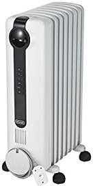 【中古】 DeLonghi デロンギ オイルヒーター ホワイト L字型フラットフィン8枚 8~10畳用 JRE0812