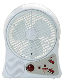 【中古】 充電式サーキュレーター LEDライト FMラジオ circ-001