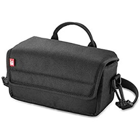 【中古】 エレコム ビデオカメラケース ショルダーベルト付 [ 参考収容寸法:175×85×90mm ] ブラック DVB-016BK