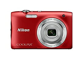 【中古】 Nikon ニコン デジタルカメラ COOLPIX S2900 5倍ズーム 2005万画素 レッド S2900RD