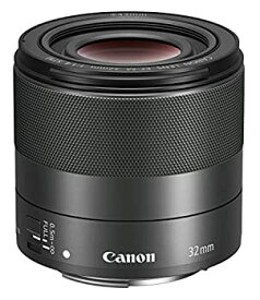 【中古】 Canon キャノン 単焦点レンズ EF-M32mm F1.4 STM ミラーレス一眼対応 ブラック 全長56.5mm EF-M3214STM