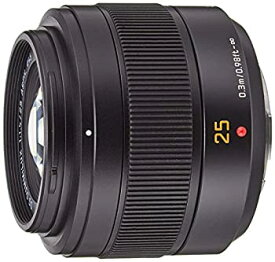 【中古】 パナソニック 標準単焦点レンズ マイクロフォーサーズ用 ルミックス LEICA DG SUMMILUX 25mm F1.4 II ASPH. ブラック H-XA025