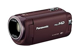【中古】 パナソニック HDビデオカメラ W570M ワイプ撮り 90倍ズーム ブラウン HC-W570M-T
