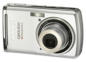 【中古】 PENTAX デジタルカメラ Optio (オプティオ) E60 シルバー 1010万画素 光学3倍ズーム OPTIOE60S