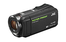【中古】 JVC KENWOOD ビデオカメラ EVERIO 防水 防塵 内蔵メモリー64GB ブラック GZ-RX500-B