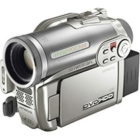 【中古】 HITACHI 日立 ハイブリッドDVDカメラ DZ-HS303 Wooo シャンパンシルバー DZ-HS303-S