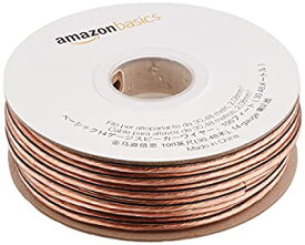 【中古】 Amazonベーシック スピーカーワイヤ 14ゲージ 約30.5m 5本パック