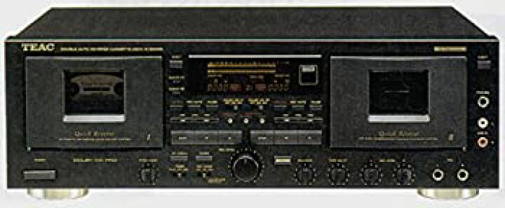 楽天市場】【中古】 TEAC ティアック W-6000R ダブルカセットデッキ 